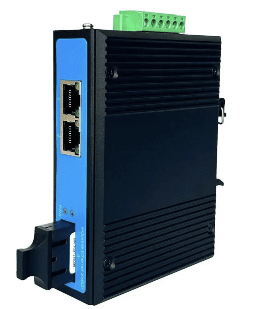 EW-PIS1703-2FE-M - Switch Ethernet Industrial Não Gerenciável, 2x 10/100BASET(X) PoE , 1x 100BASEFX Multimodo, Conector SC, 2x 48~57VDC