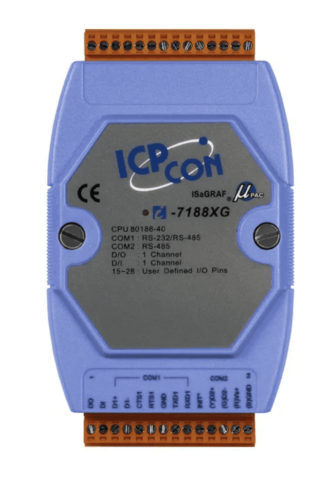 LR-7188XG - Controlador Programável ISaGRAF 5 Linguagens PLC IEC61131-3
