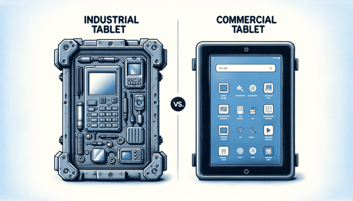 Por que o Tablet Industrial Custa Mais Caro que Tablet Comercial?