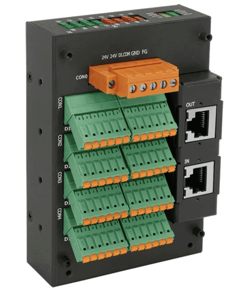 EC2-P16C16 - Módulo de E/S escravo EtherCAT com entradas digitais isoladas de 16 canais e saídas digitais de 16 canaisprotocolo ethercat